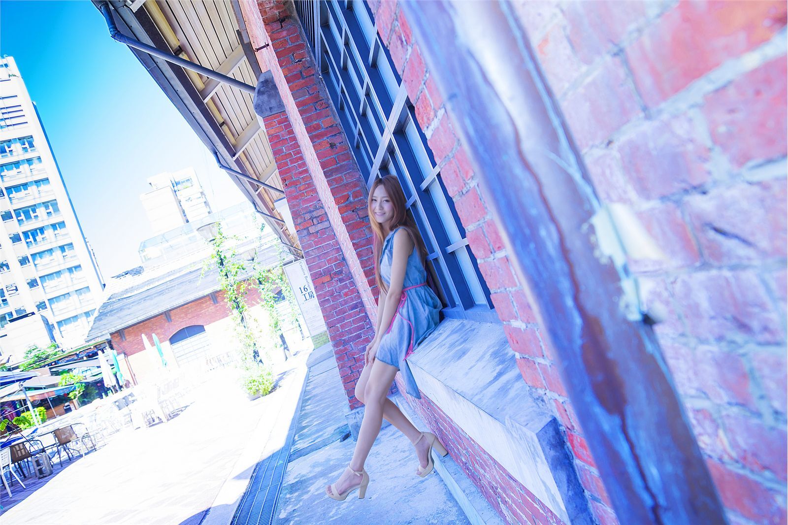 Beautyleg女神-小雪 Winnie-校园制服街拍写真合集 2